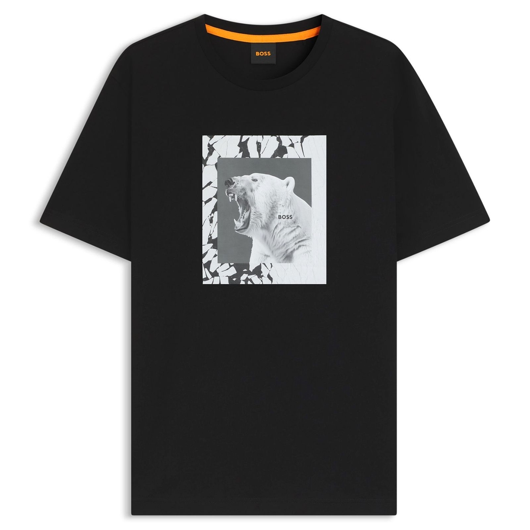 Мужская футболка с принтом BOSS Orange | Фото 1