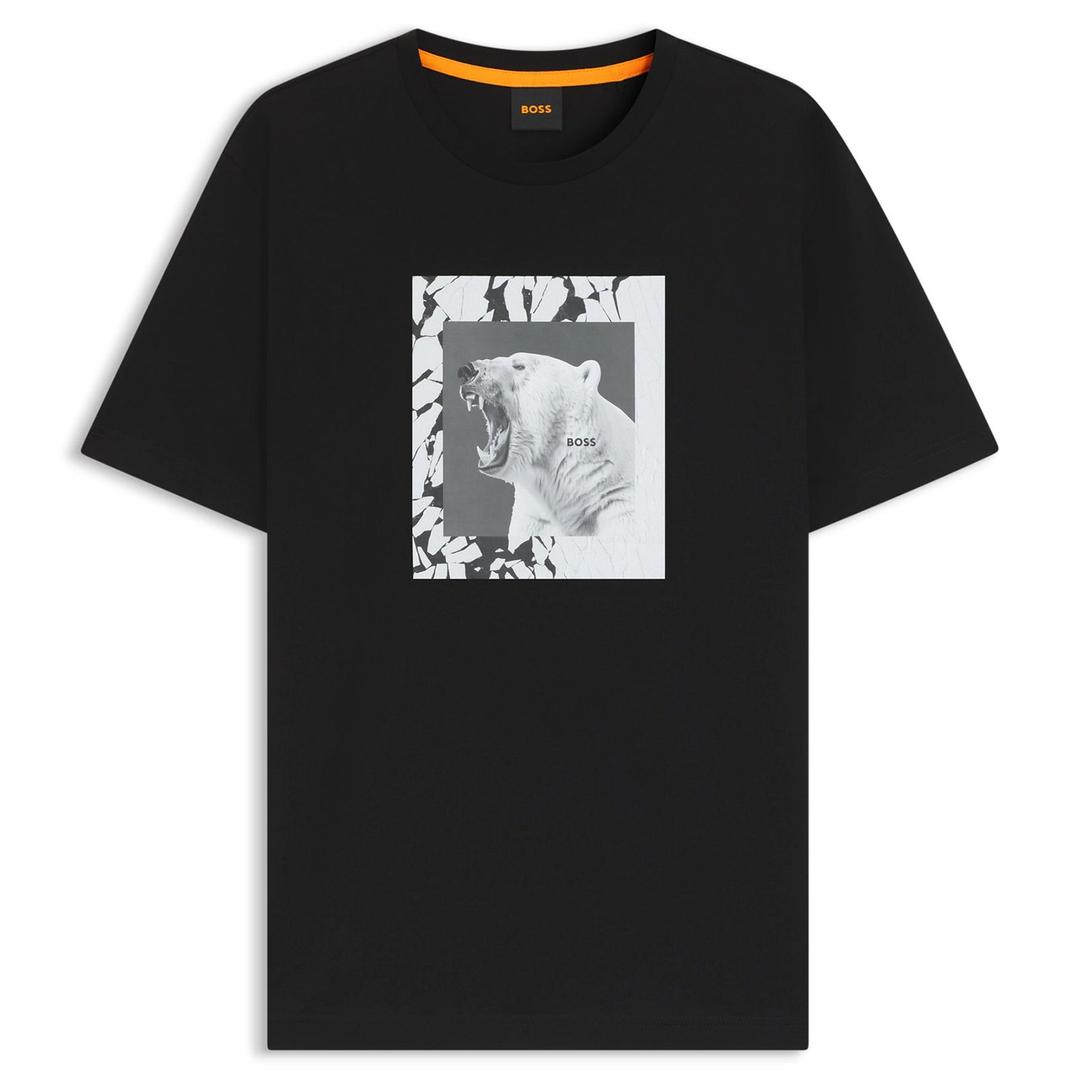 Мужская футболка с принтом BOSS Orange | Фото 1