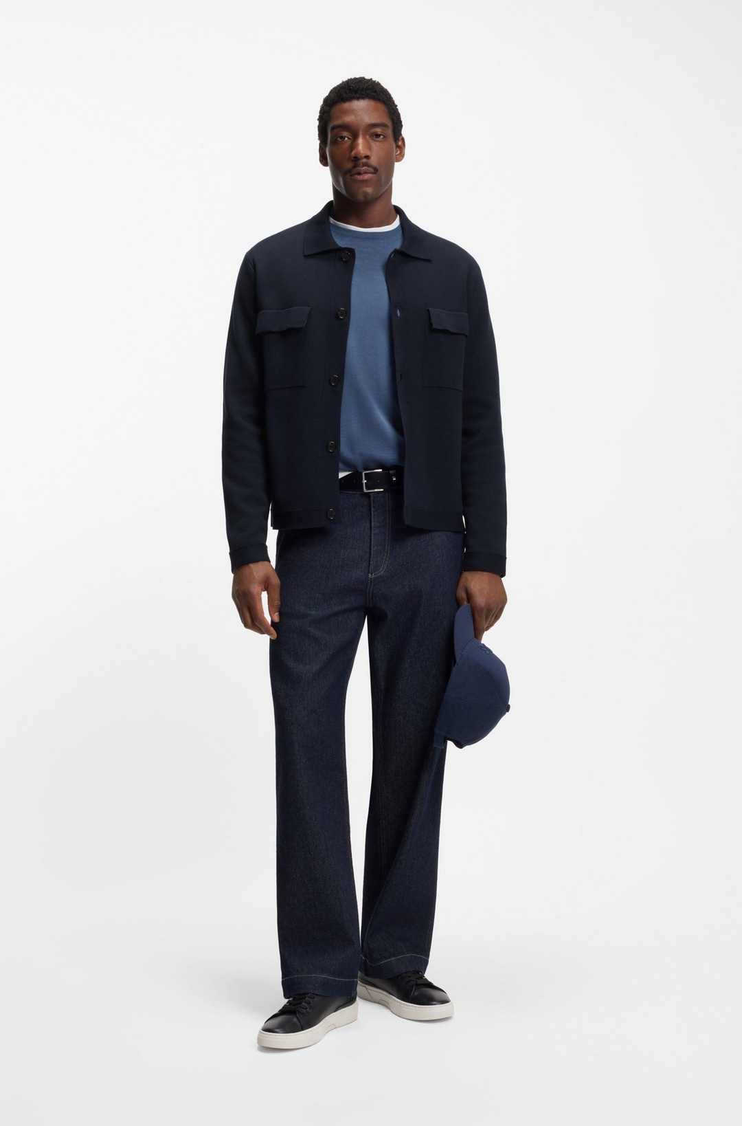 Мужской хлопковый жакет BOSS Black | Фото 5