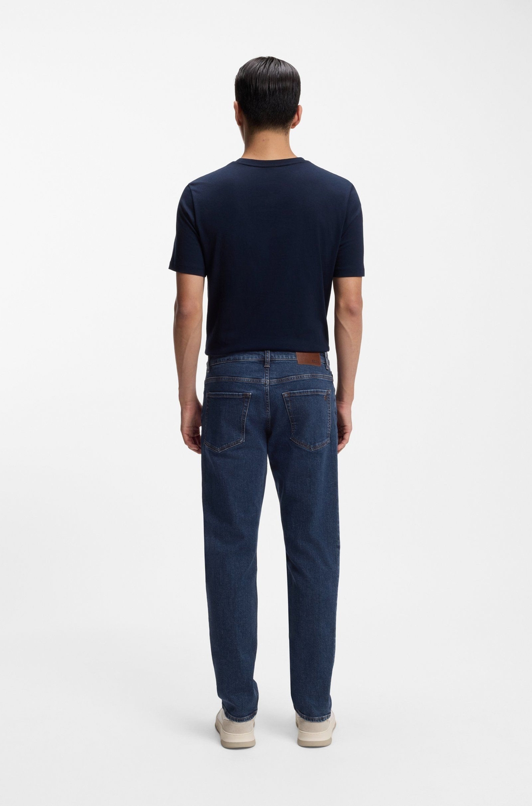 Мужские зауженные джинсы BOSS Orange Main | Фото 6