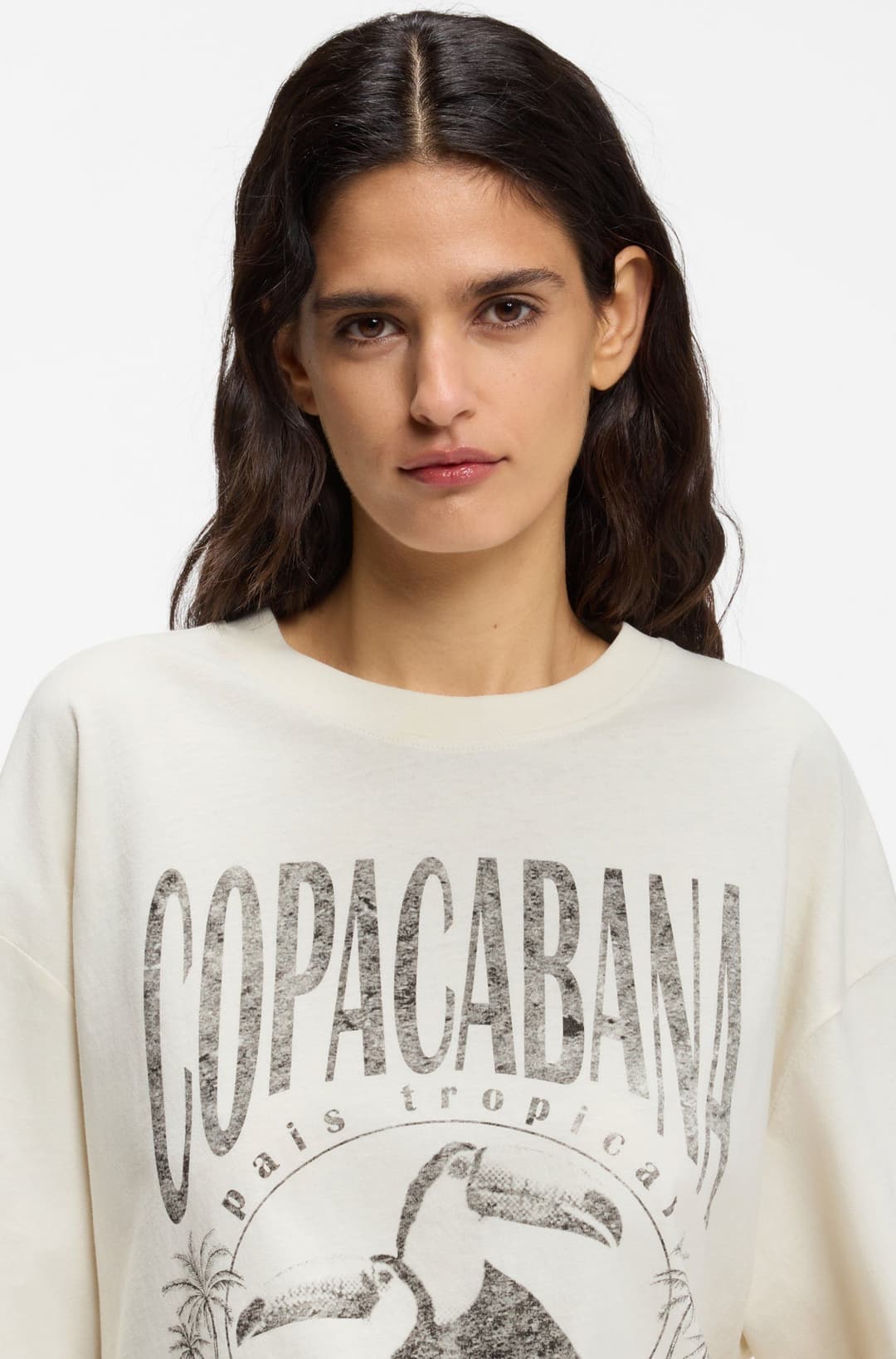 Женская футболка с принтом BOSS | Фото 4