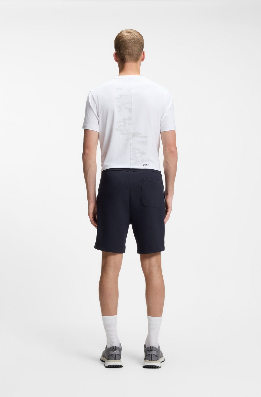 Мужские трикотажные шорты BOSS Green | Фото 6