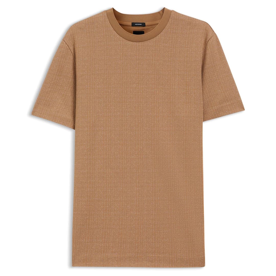 Мужская футболка из мерсеризованного хлопка BOSS Black | Фото 1