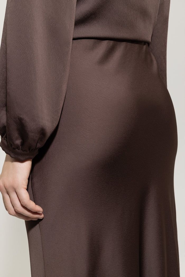 Атласная юбка из сатина Luisa Cerano | Фото 5