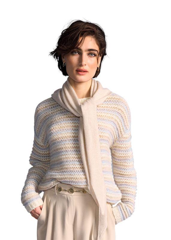 Женский джемпер из шерсти альпака RIANI | Фото 4