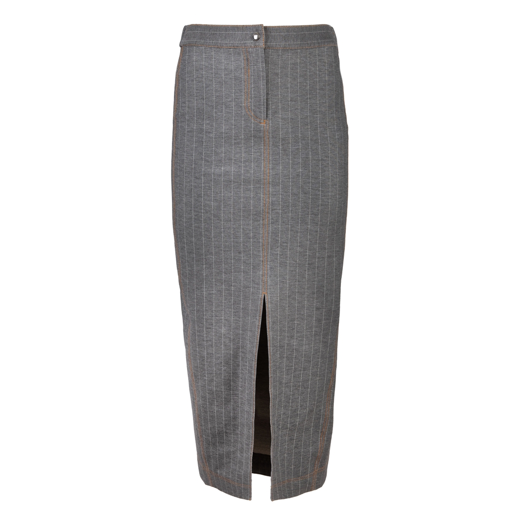 Трикотажная юбка в полоску Max Mara Leisure | Фото 1