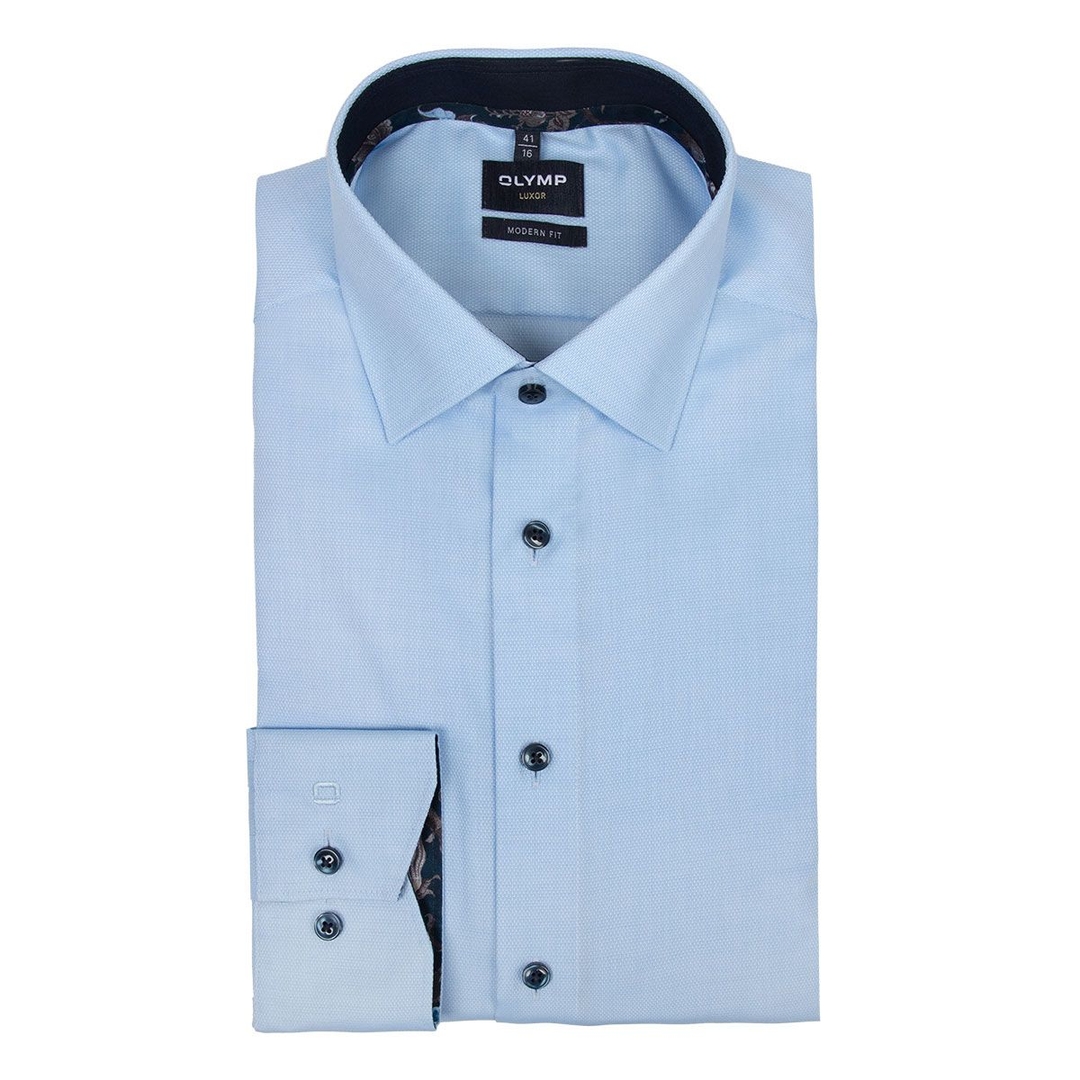 Мужская сорочка из хлопка Olymp Luxor | Фото 1