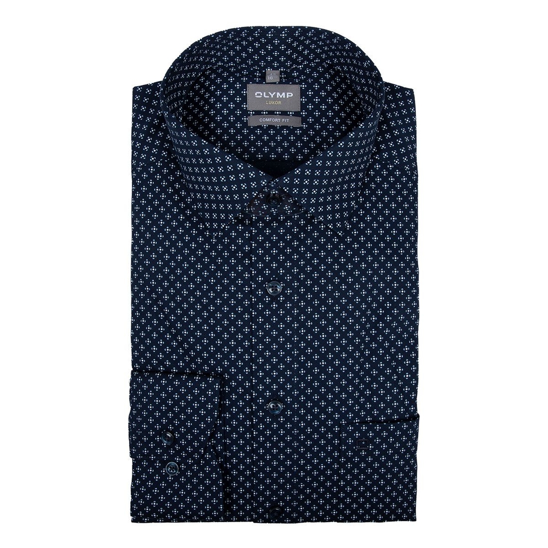 Мужская сорочка свободного кроя Olymp Luxor | Фото 1