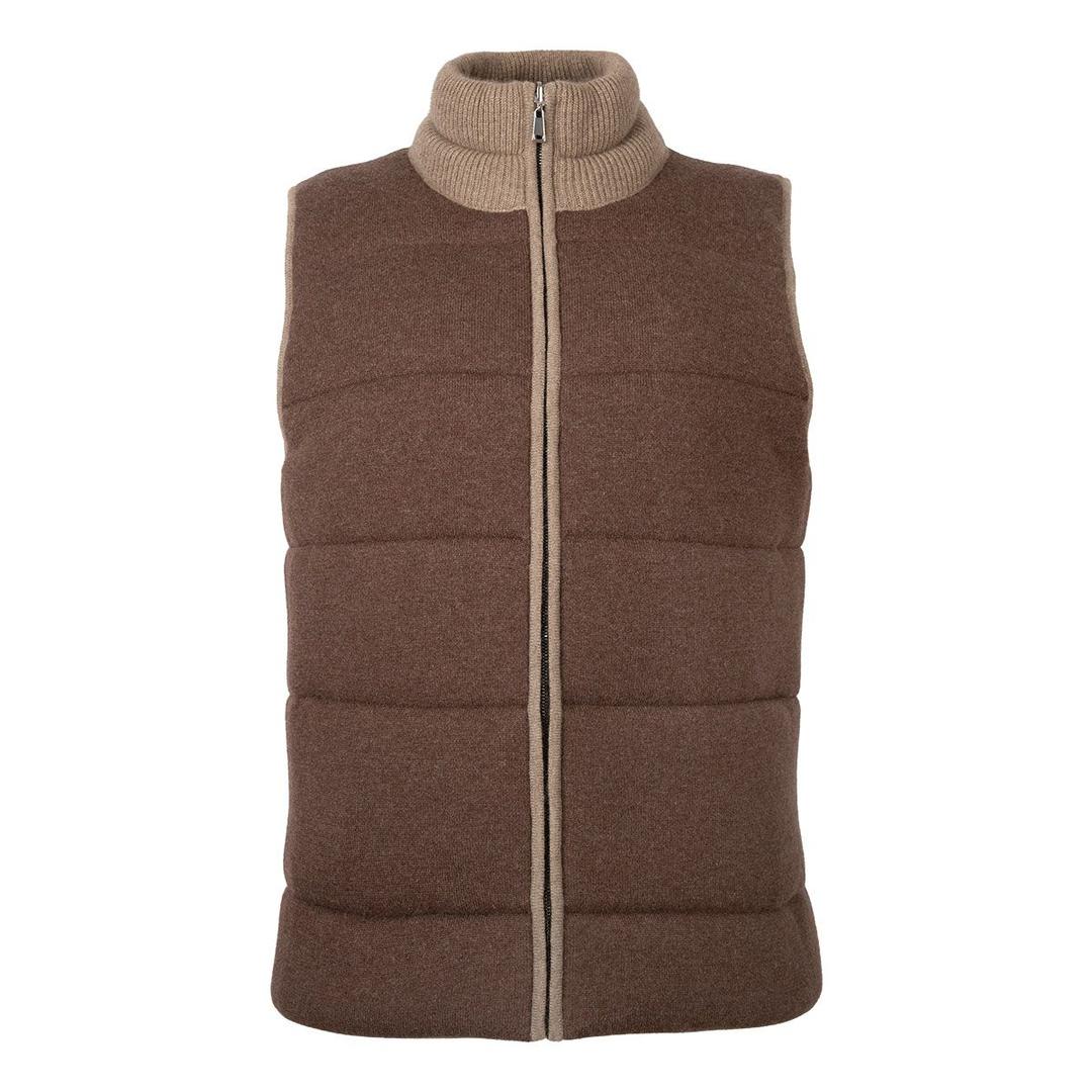 Женский стёганый жилет из кашемира MIR CASHMERE | Фото 2