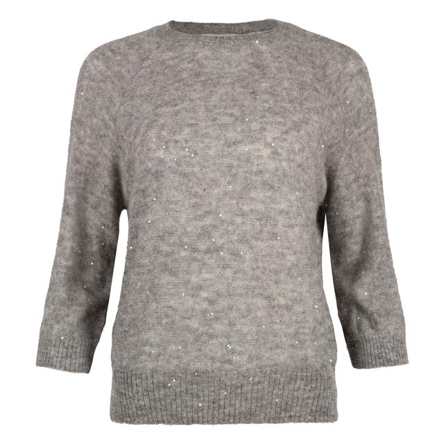 Женский джемпер из шерсти альпака Biancalancia