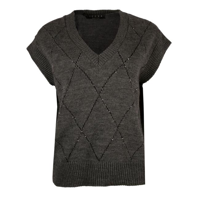 Женский вязаный жилет KAOS