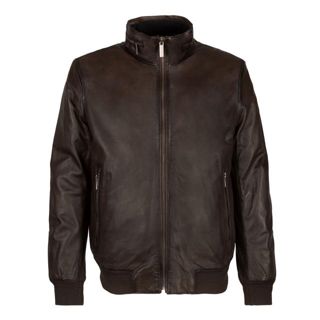Мужская кожаная куртка Bugatti