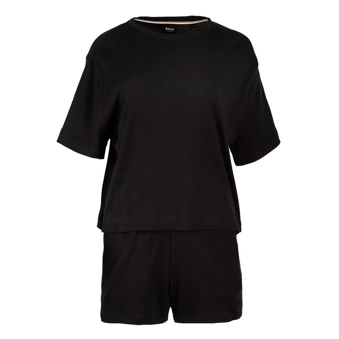 Женская хлопковая пижама BOSS HOMEWEAR | Фото 1