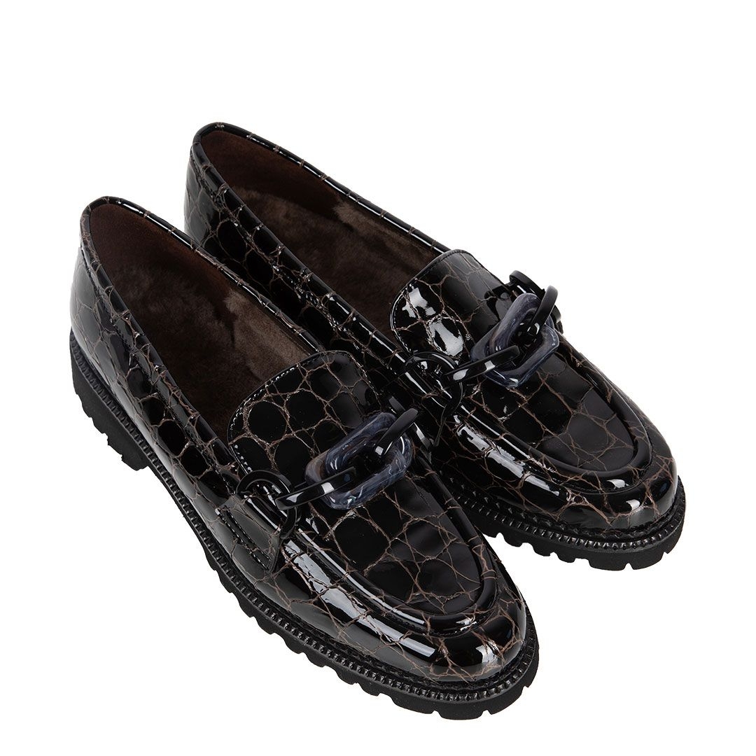 Женские лакированные лоферы Brunate | Фото 2