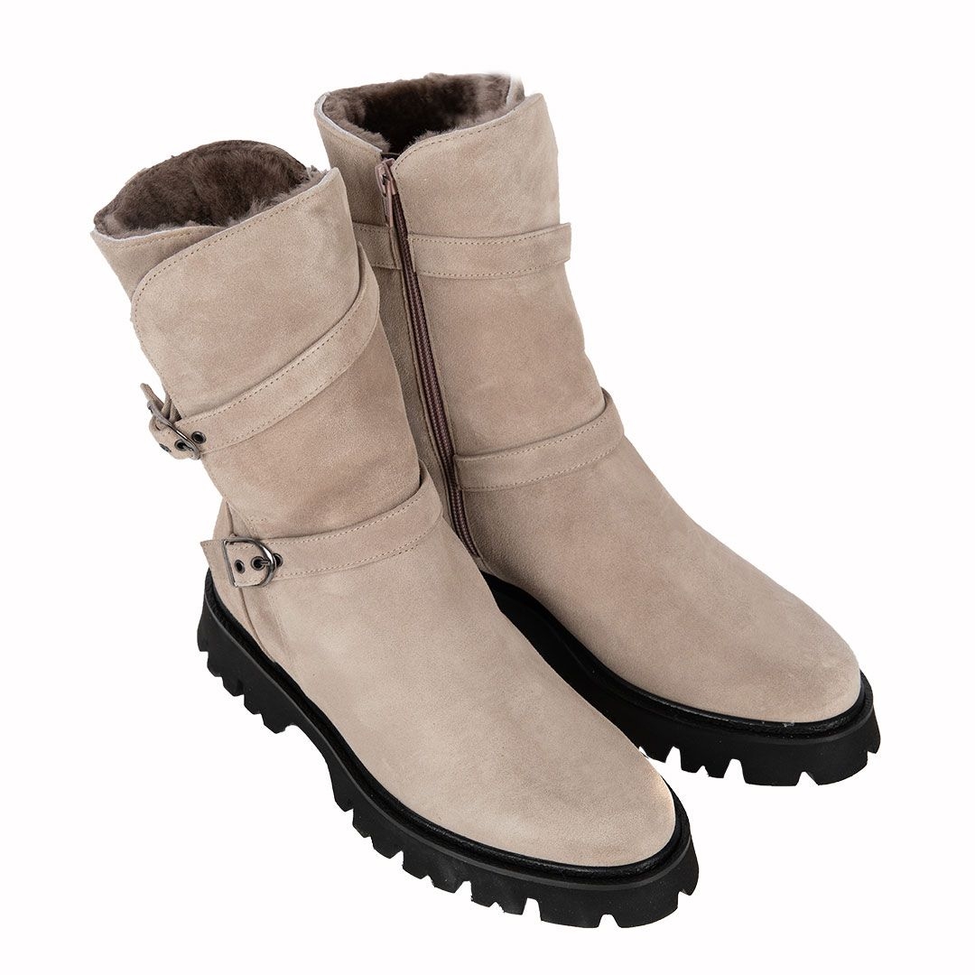 Женские замшевые сапоги на меху Brunate | Фото 2