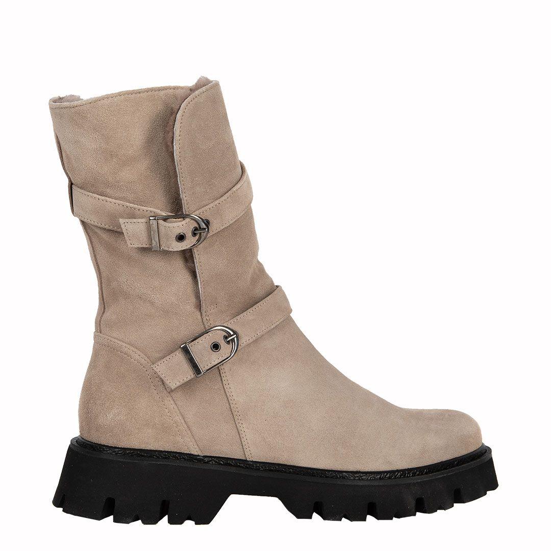 Женские замшевые сапоги на меху Brunate | Фото 1