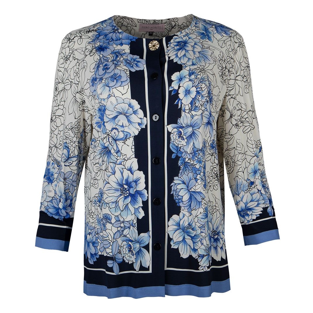 Женский жакет из трикотажа Piero Moretti | Фото 1