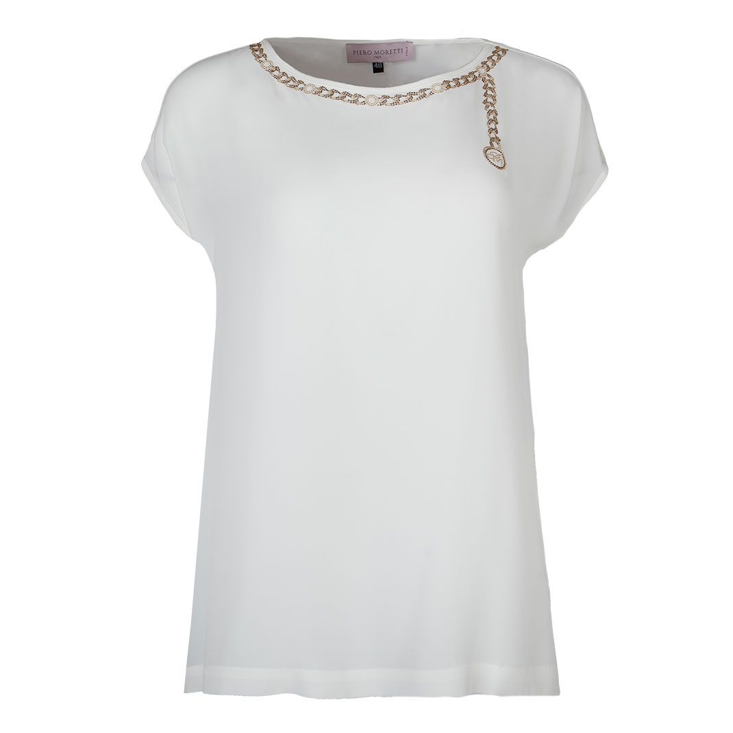Женский топ из вискозы Piero Moretti | Фото 1