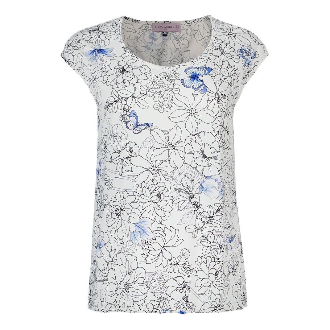 Женская футболка из вискозы Piero Moretti | Фото 1