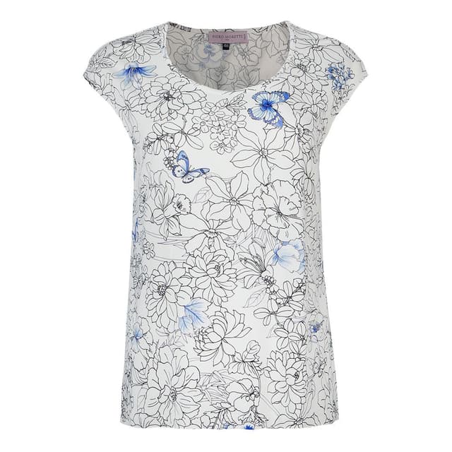 Женская футболка из вискозы Piero Moretti