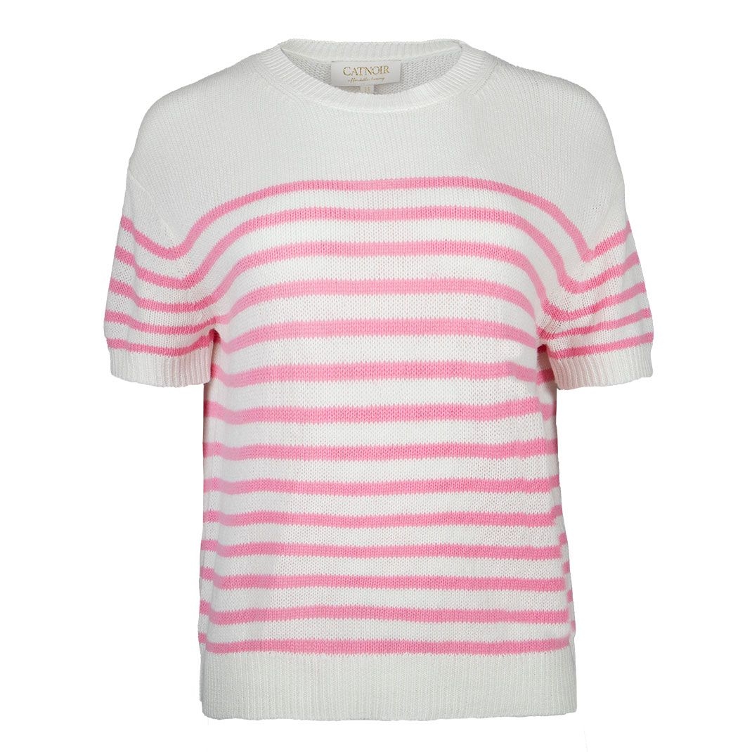 Женский джемпер с коротким рукавом CAT NOIR | Фото 1