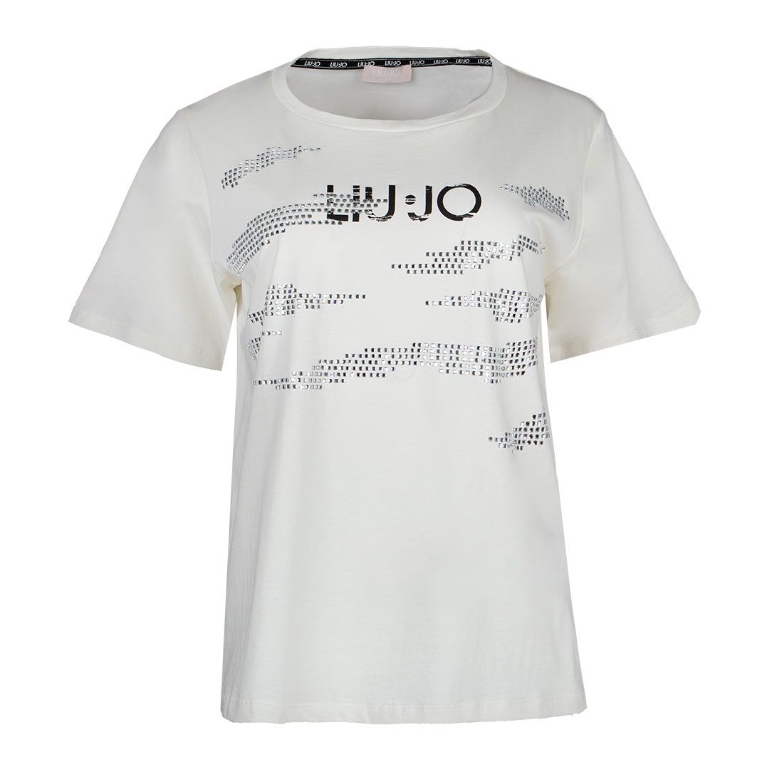 Женская футболка с аппликациями Liu Jo | Фото 1