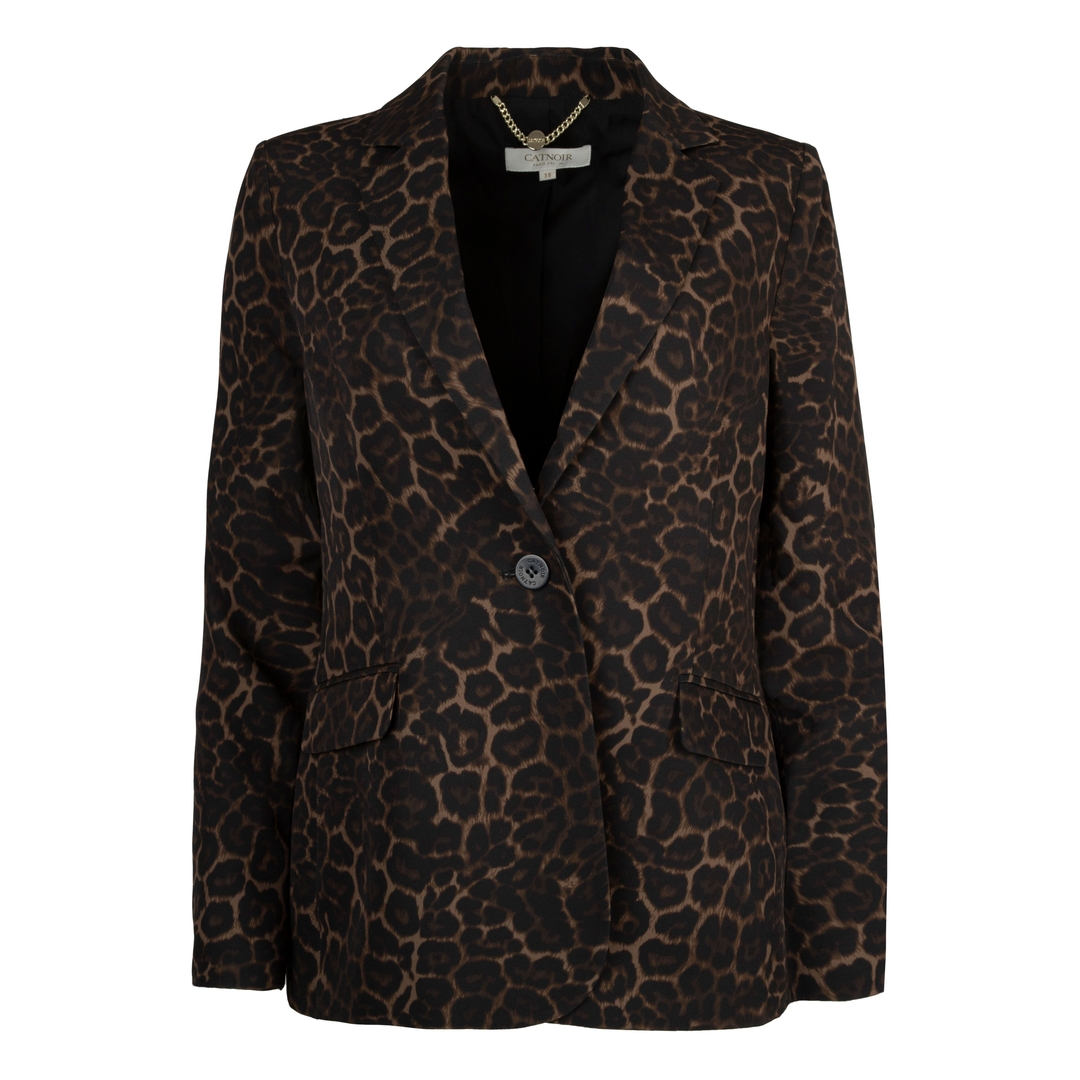 Женский леопардовый жакет CAT NOIR | Фото 1