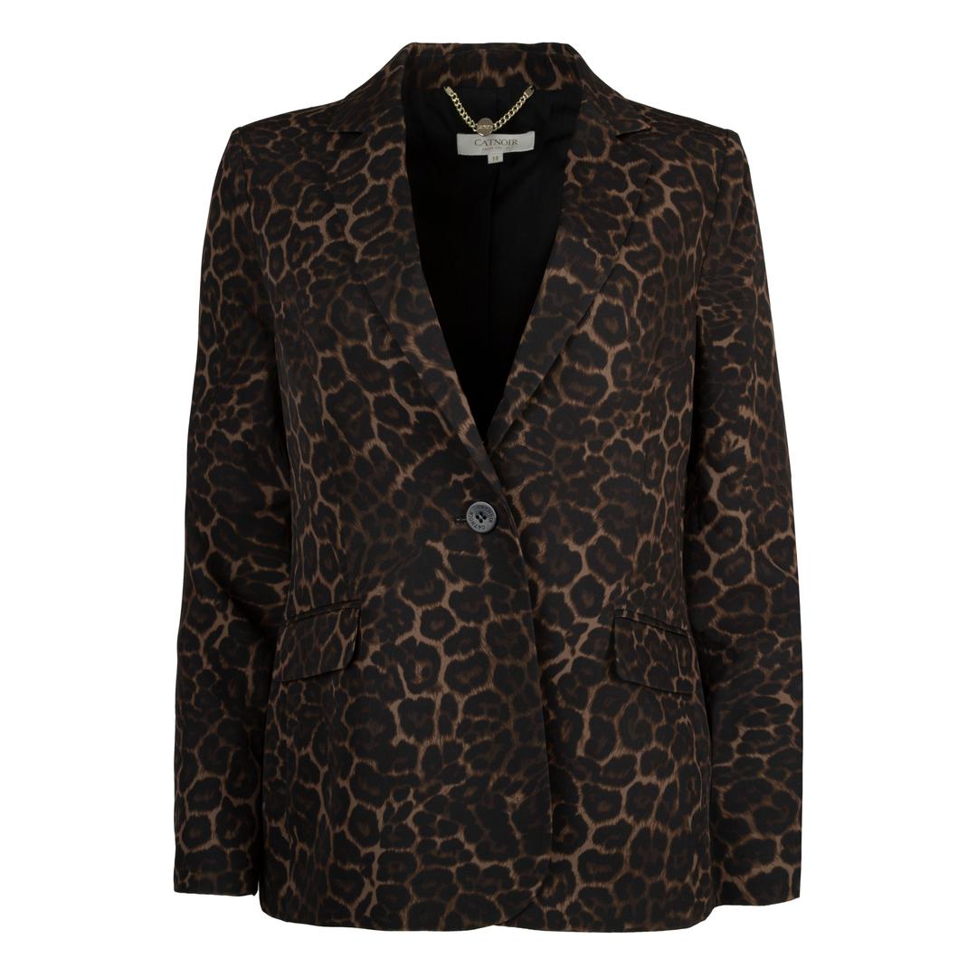 Женский леопардовый жакет CAT NOIR | Фото 1