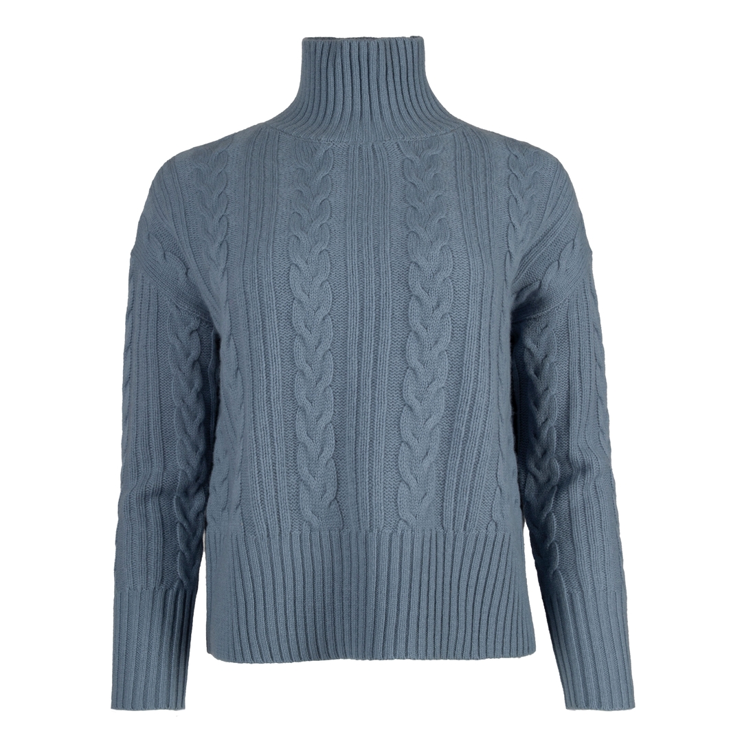 Женский свитер фактурной вязки CAT NOIR | Фото 1