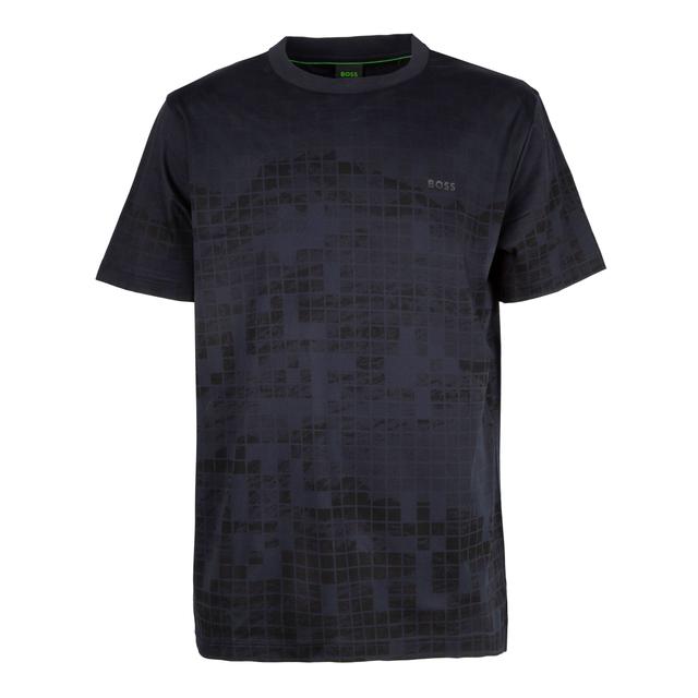 Мужская футболка с геометричным принтом BOSS Green