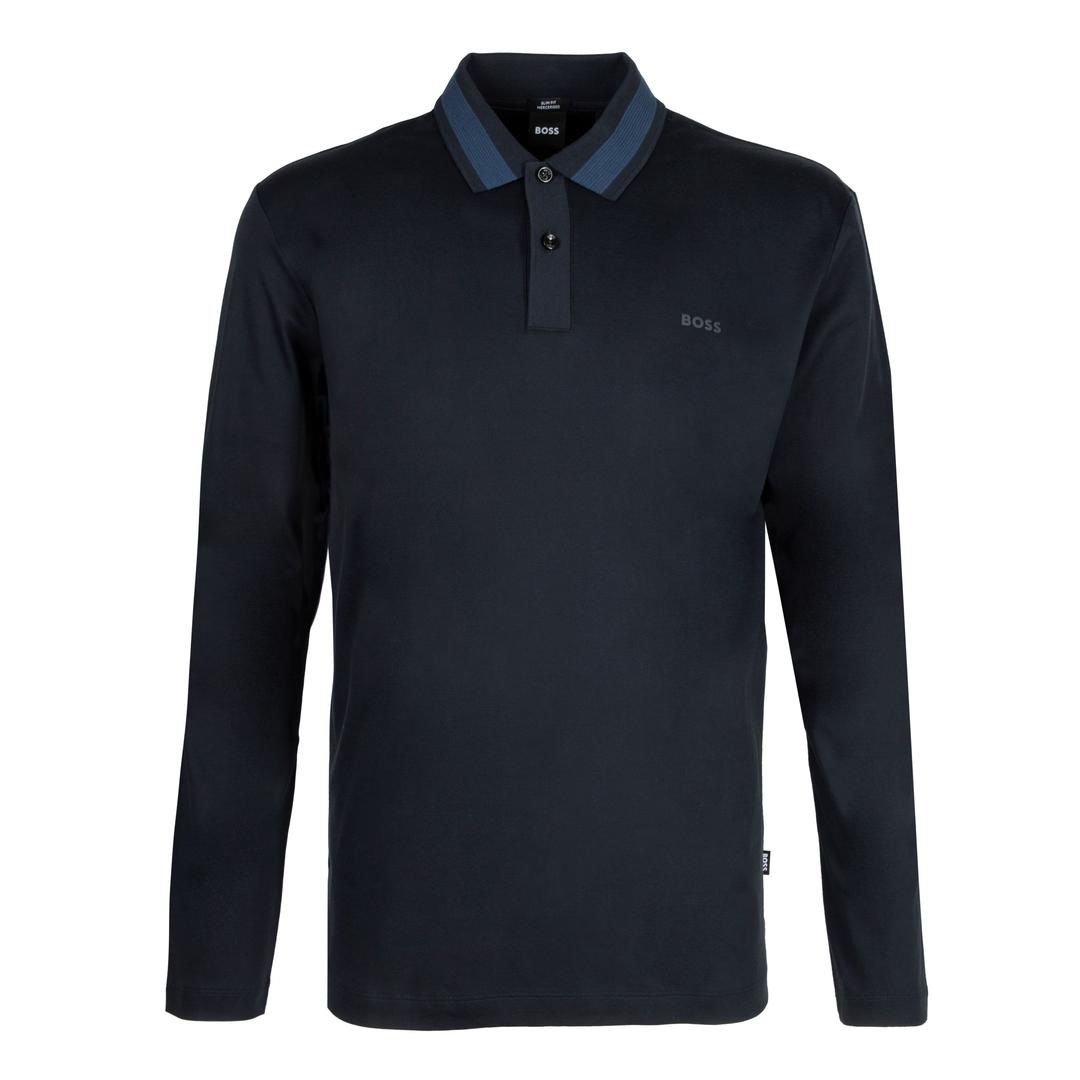 Мужское поло из мерсеризованного хлопка BOSS Black | Фото 1