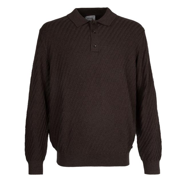 Мужской джемпер с воротником поло Pierre Cardin
