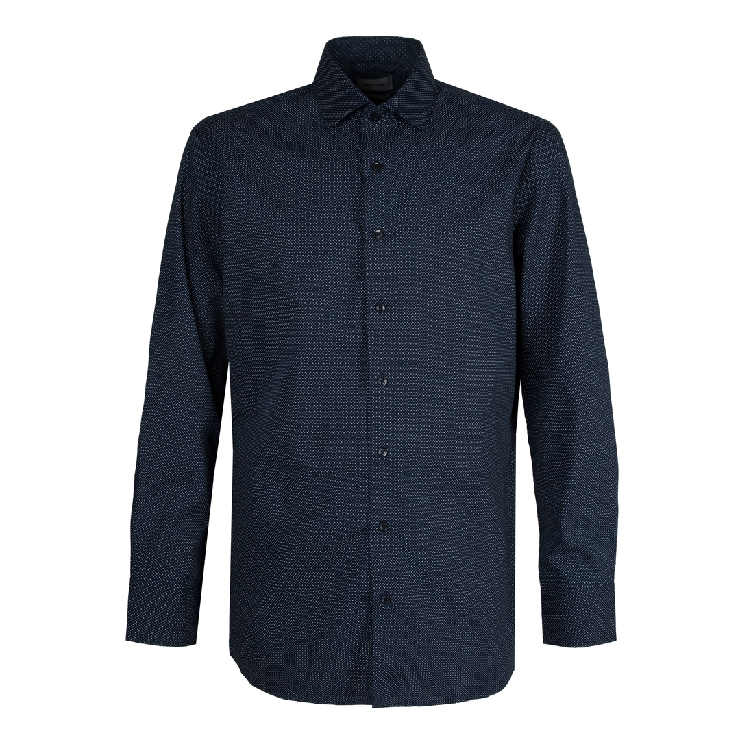 Мужская сорочка в мелкий горошек Pierre Cardin | Фото 1