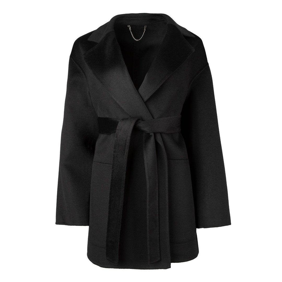 Женское укороченное кашемировое пальто Dolche Moda | Фото 1