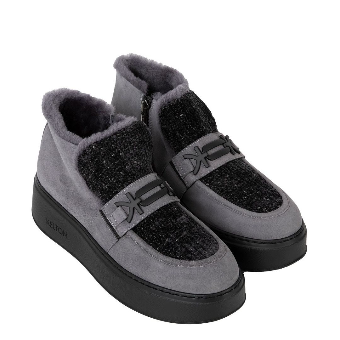 Женские замшевые ботинки Kelton Goccia | Фото 2