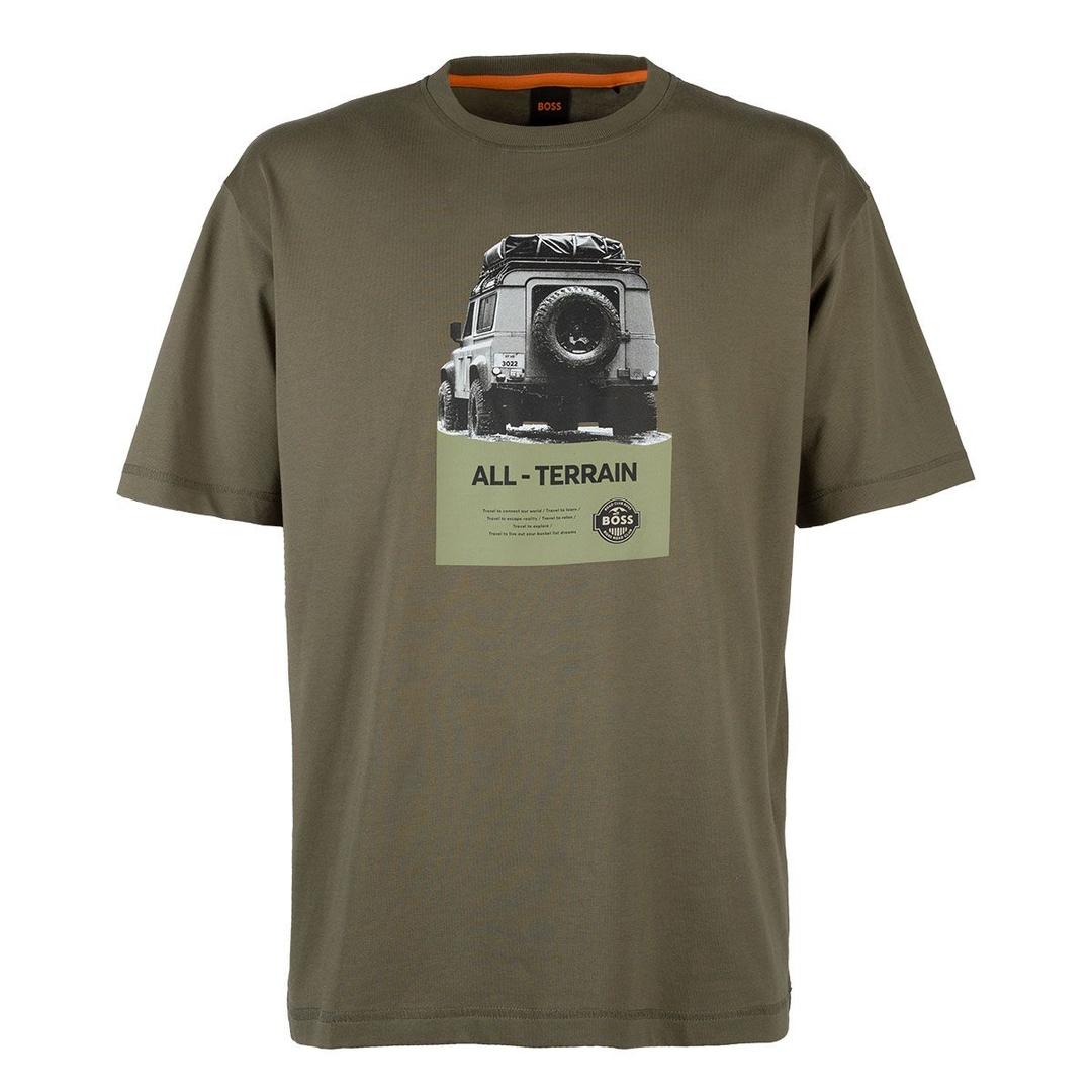 Мужская футболка с принтом BOSS Orange | Фото 1