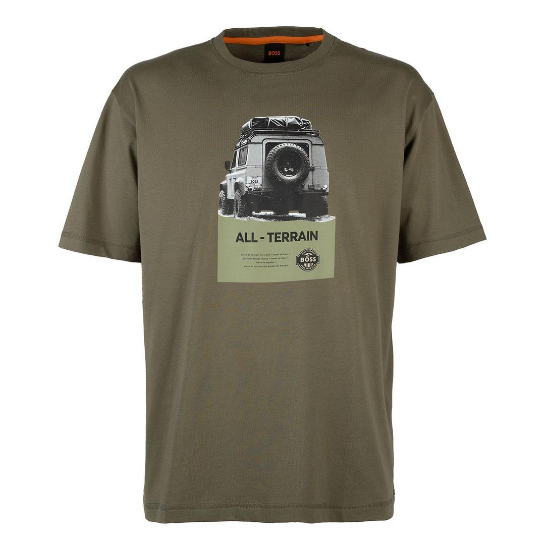 Мужская футболка с принтом BOSS Orange | Фото 1