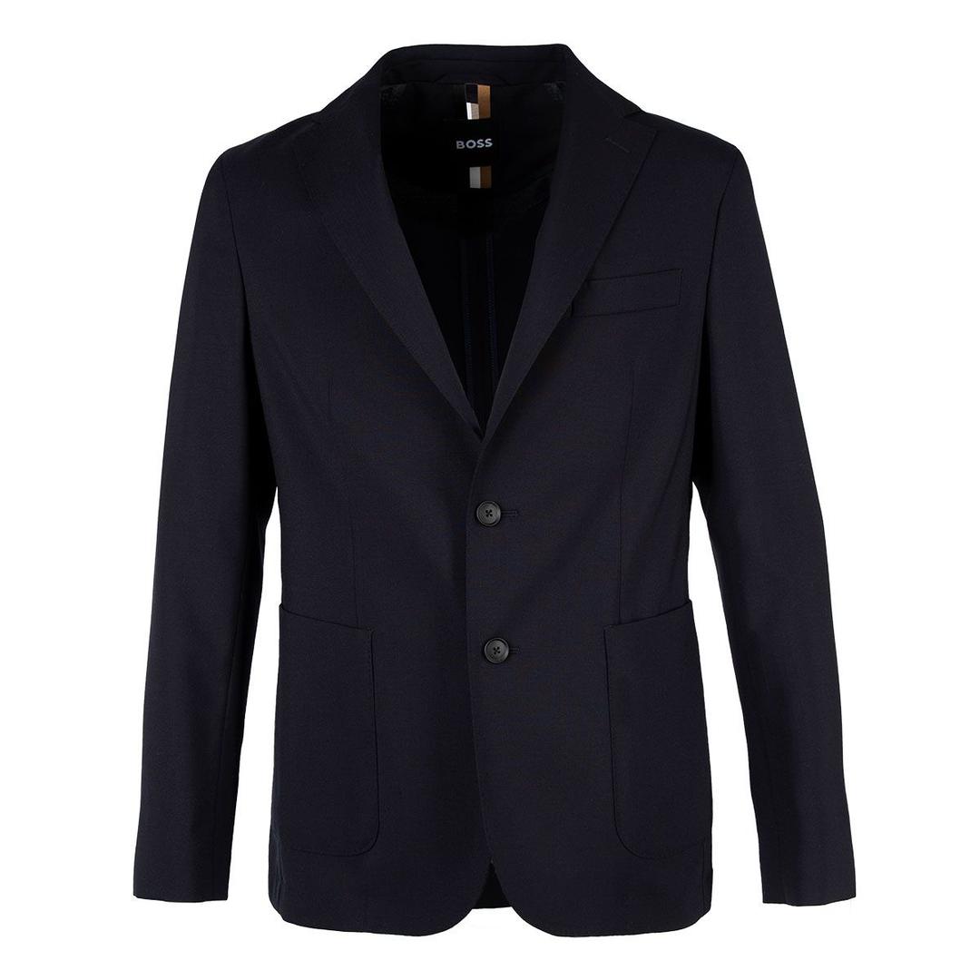 Мужской шерстяной пиджак BOSS Black | Фото 1