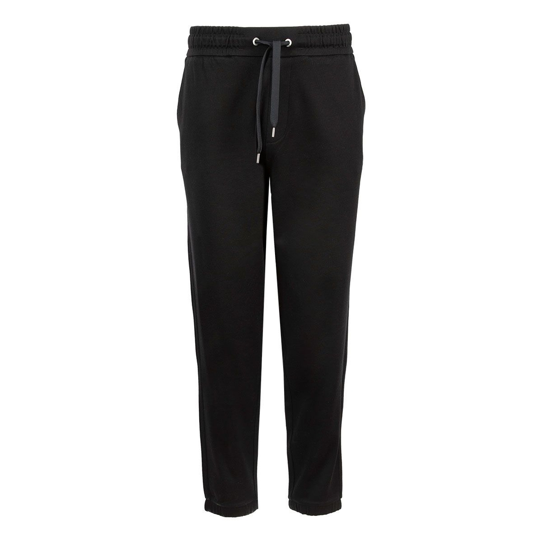 Мужские трикотажные брюки из хлопка BOSS Black | Фото 1