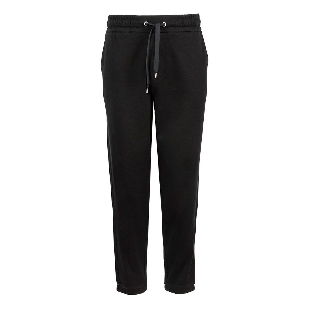 Мужские трикотажные брюки из хлопка BOSS Black | Фото 1