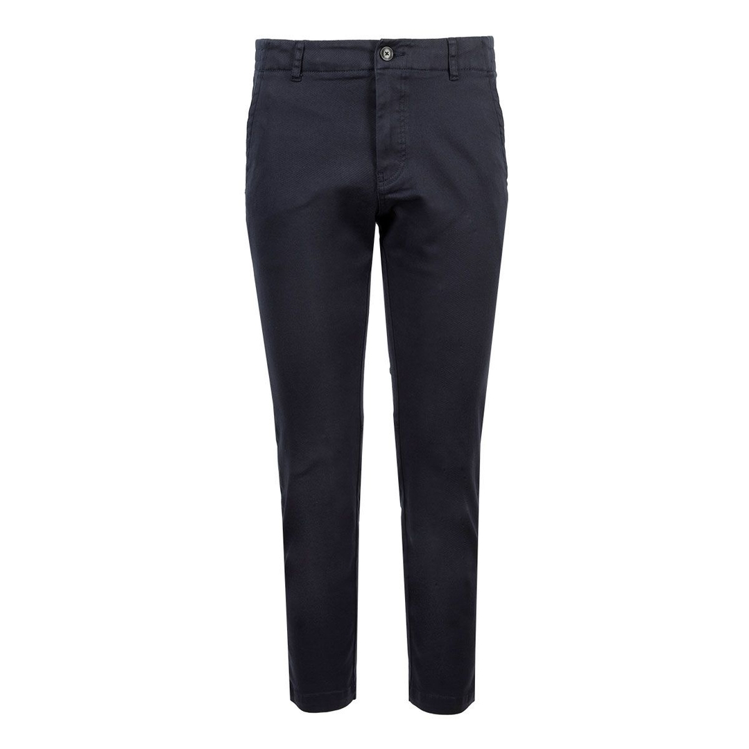 Мужские брюки из хлопка и лиоцелла BOSS Orange | Фото 1