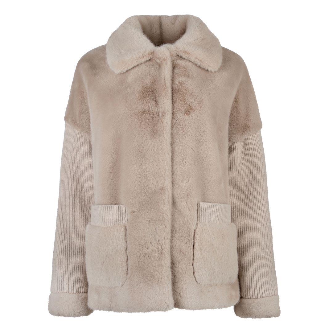 Женская короткая эко-шуба Diego M | Фото 1