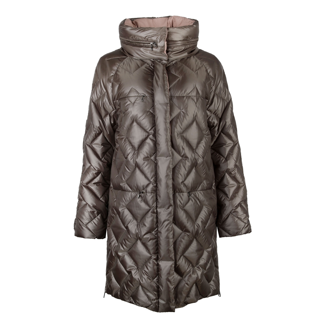 Женское двухстороннее пальто-пуховик Diego M | Фото 1