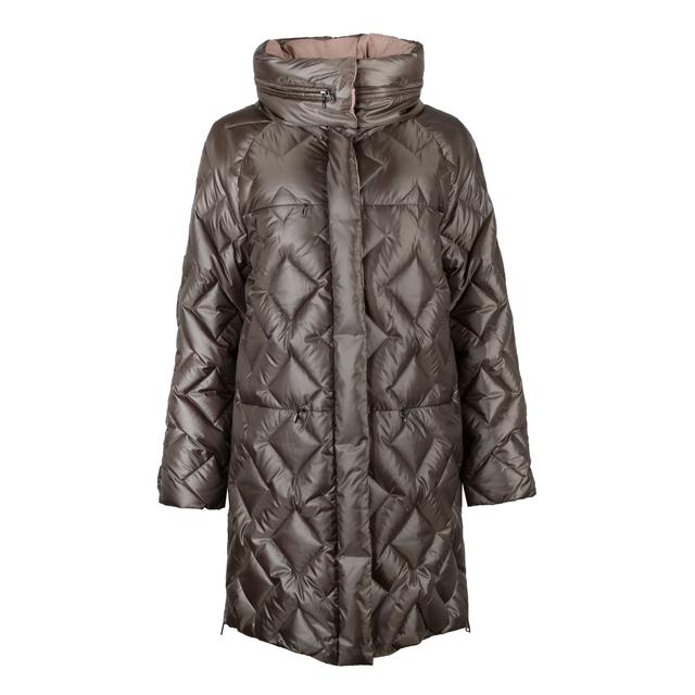 Женское двухстороннее пальто-пуховик Diego M