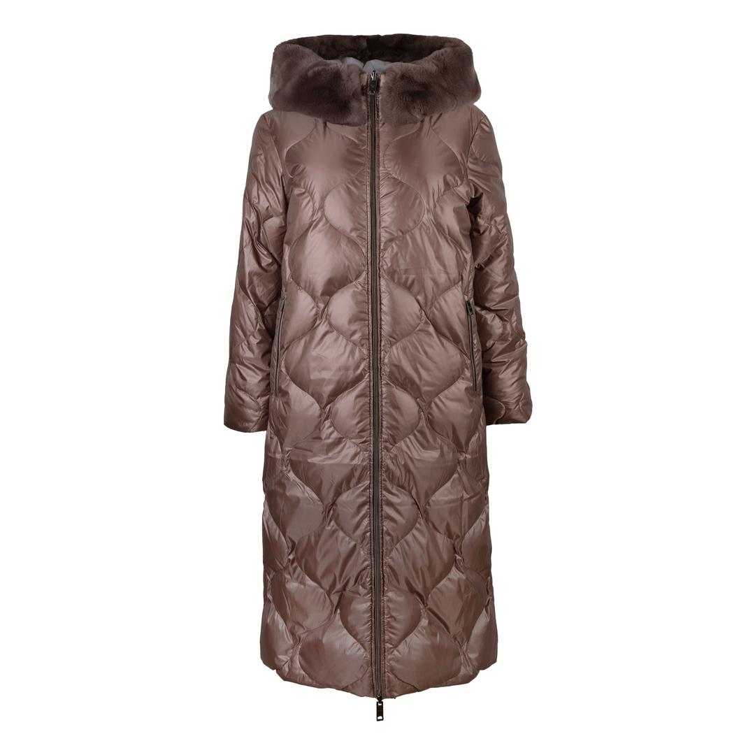 Женское двухстороннее пальто-пуховик Diego M | Фото 1