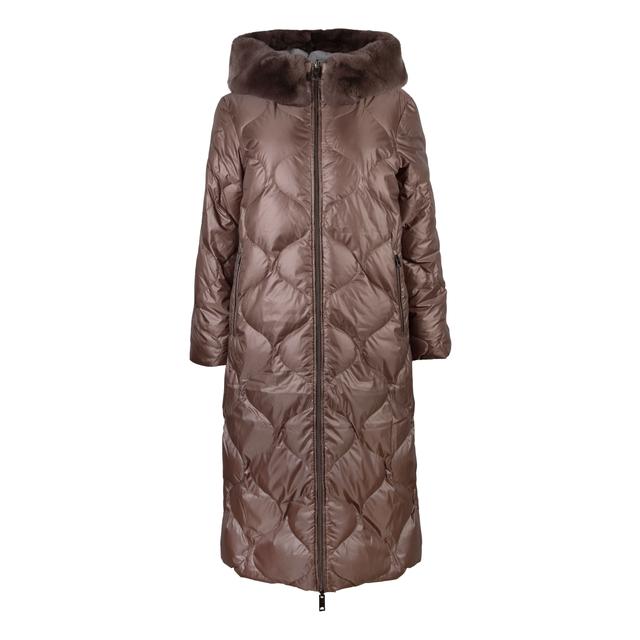 Женское двухстороннее пальто-пуховик Diego M