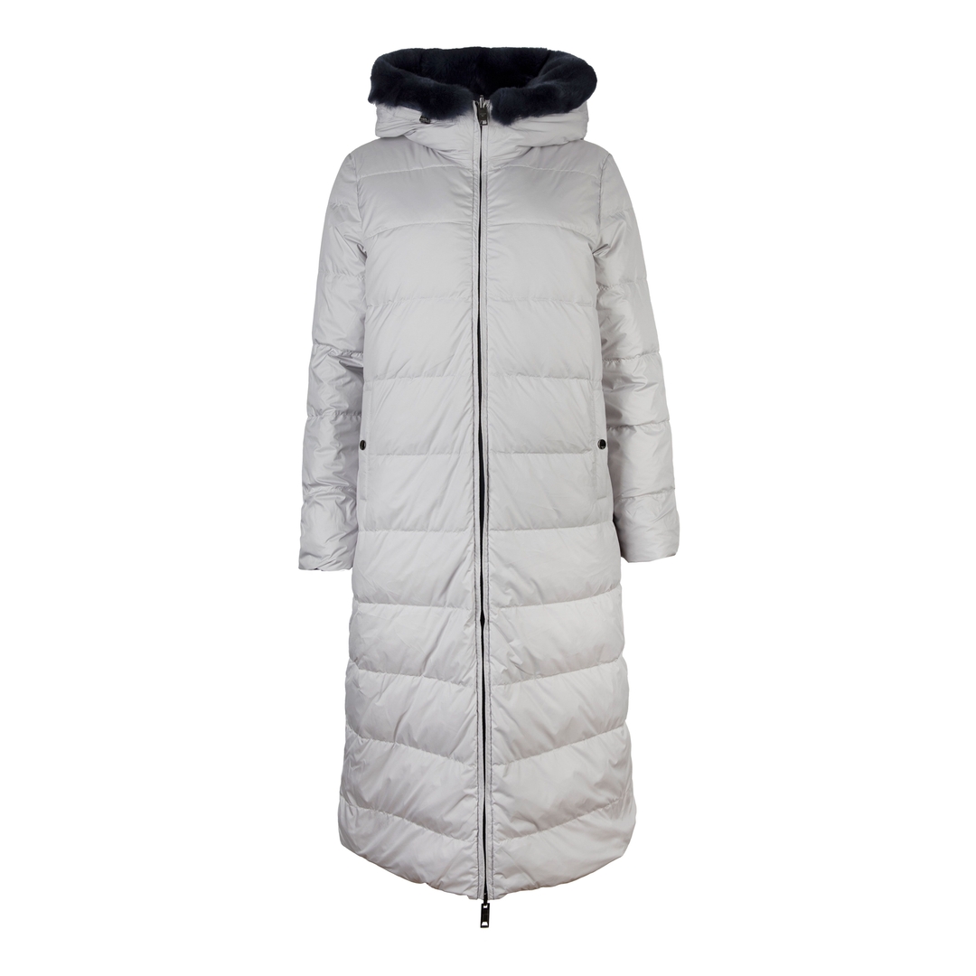 Женское двухстороннее пальто-пуховик Diego M | Фото 2