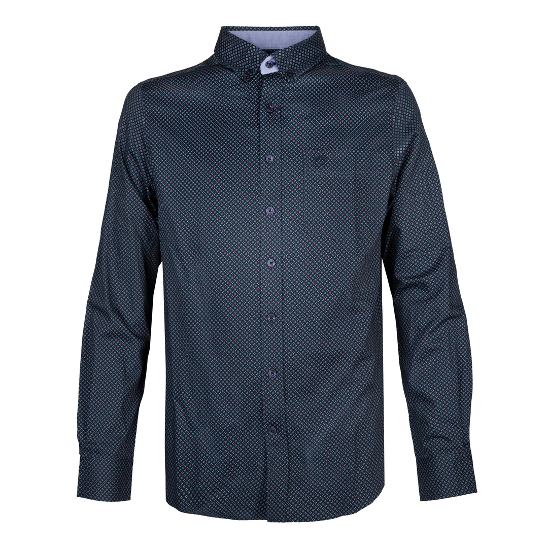 Мужская хлопковая рубашка Claudio Campione | Фото 1