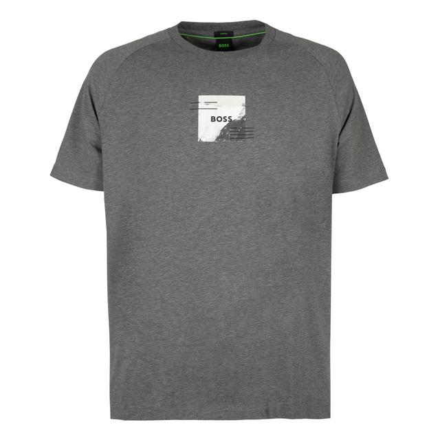 Мужская футболка с принтом BOSS Green