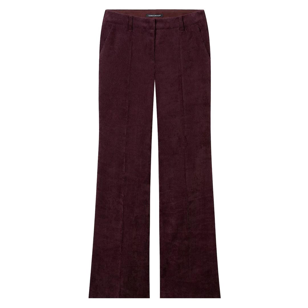 Женские расклешенные вельветовые брюки Luisa Cerano | Фото 1